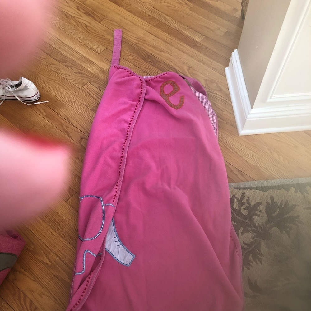 Pottery barn sleeping pads.